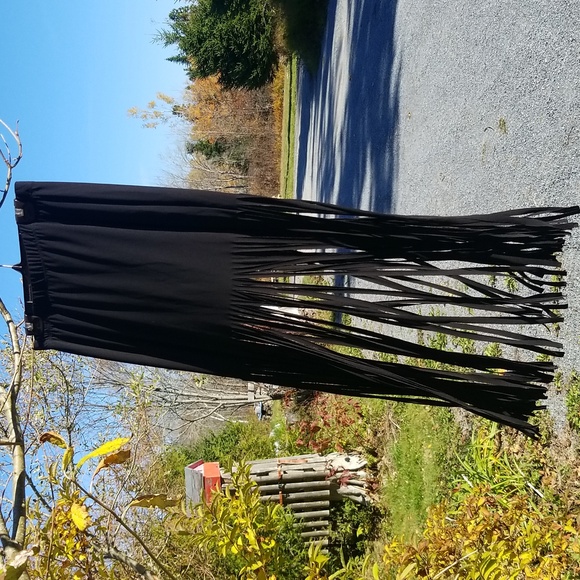 Long Fringed Skirt - Picture 10 of 16